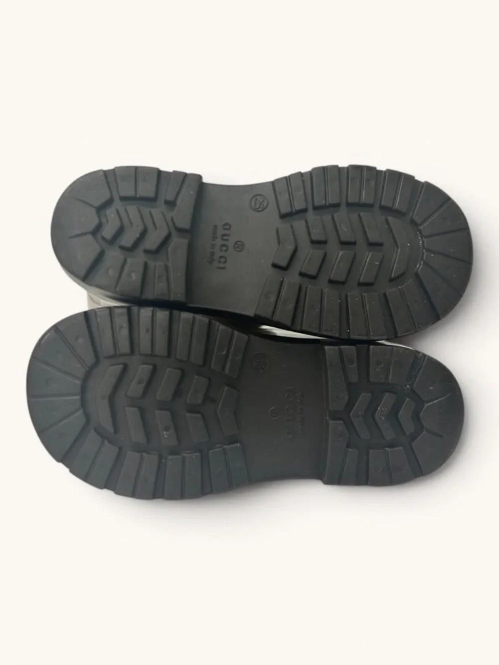 Authentic Gucci Kids GG Monogram Rain Boots - Size IT 25